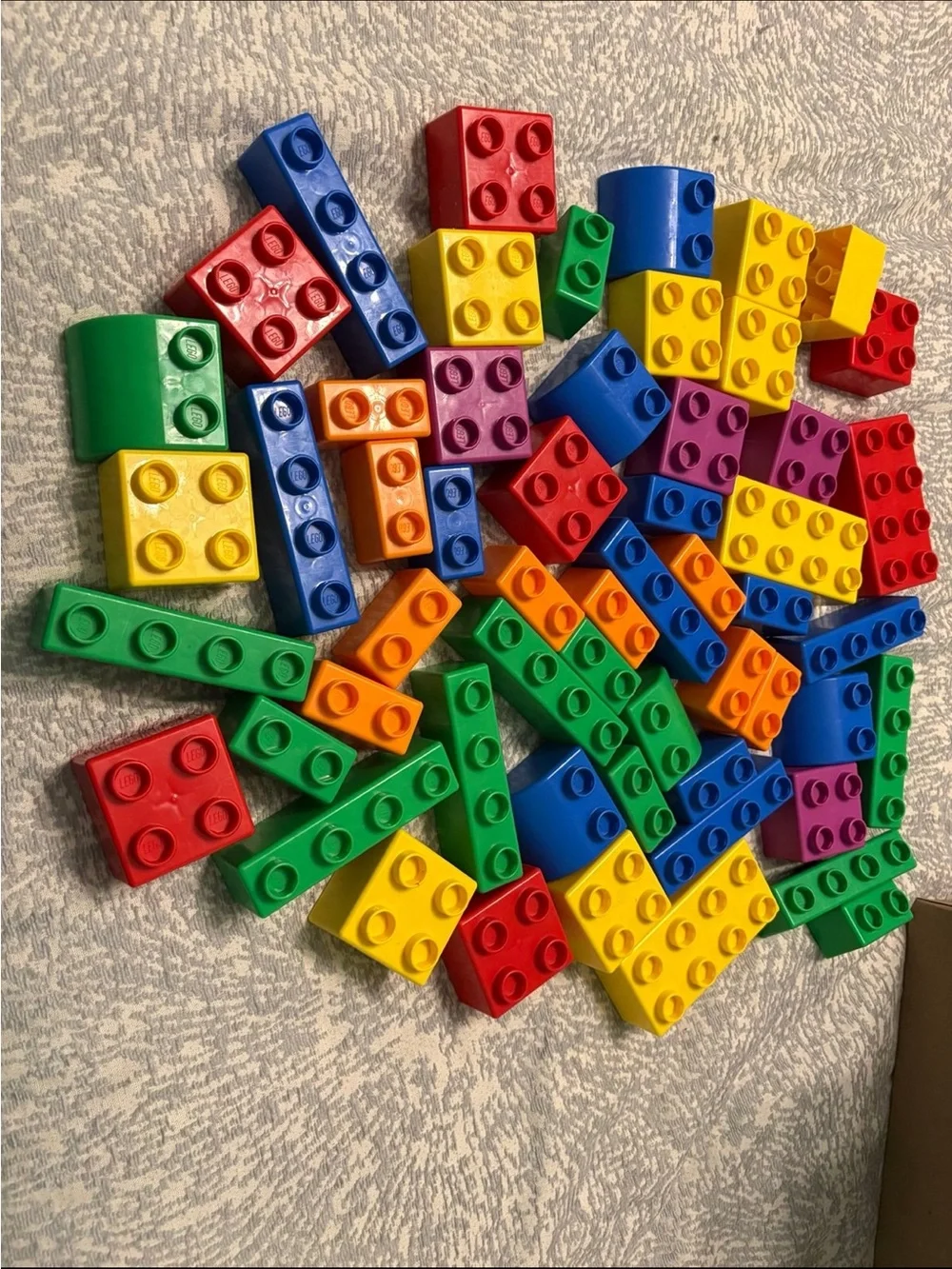 Big Lego Quatro 50+ Building Blocks Super Lot Ages 1-3 Large ~ RETIRED Quattro